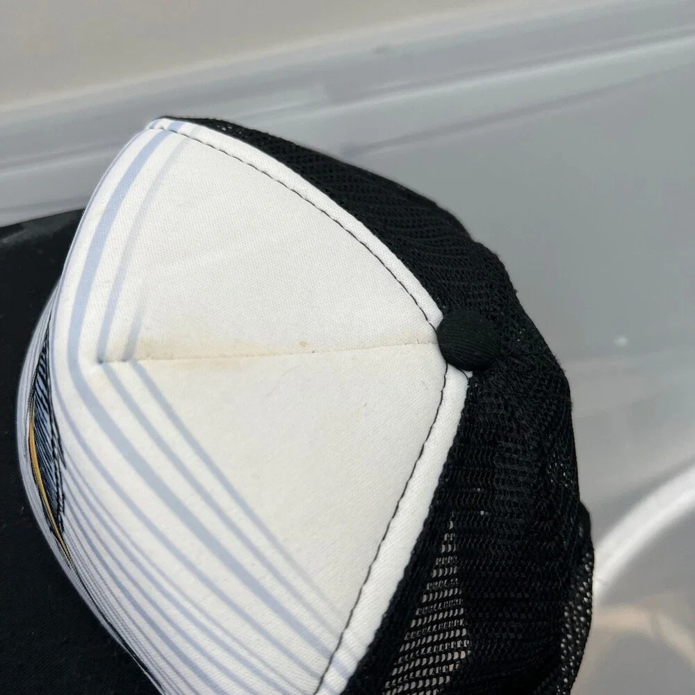 Magellan Swordfish‎ Hat Mens Adjustable Black Snapback Trucker Cap Mesh Fishing